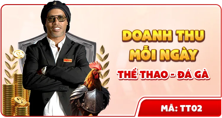 DOANH THU MỖI NGÀY THỂ THAO - ĐÁ GÀ — MB66