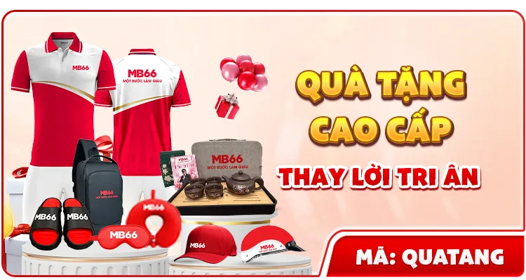 THAY LỜI TRI ÂN QUÀ TẶNG CAO CẤP — MB66